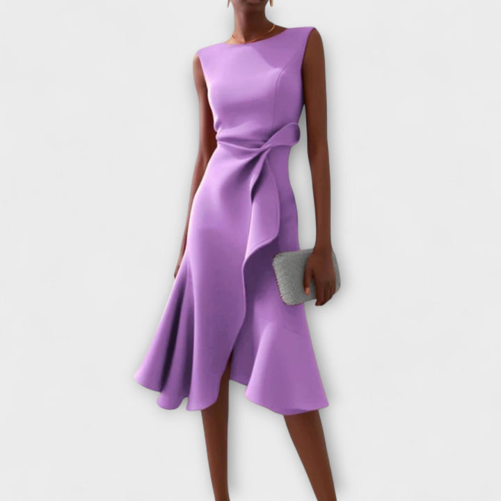 Kayla™ | Darlene Sophisticated Midi Dress