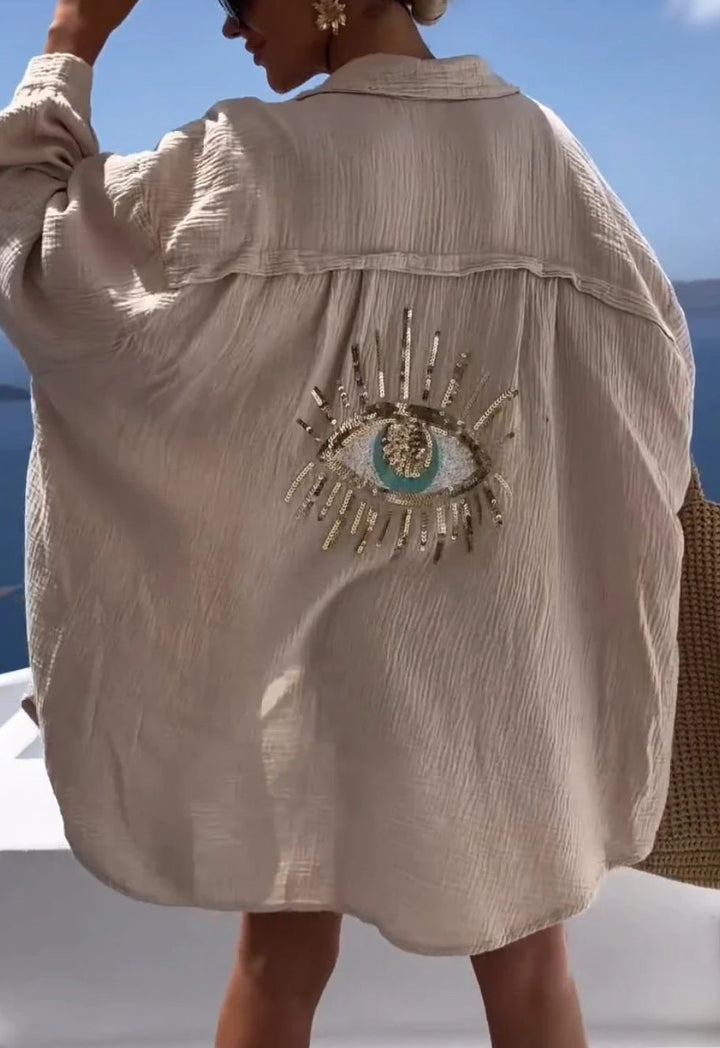 Charlotte™ | EVA Fluid Linen Shirt