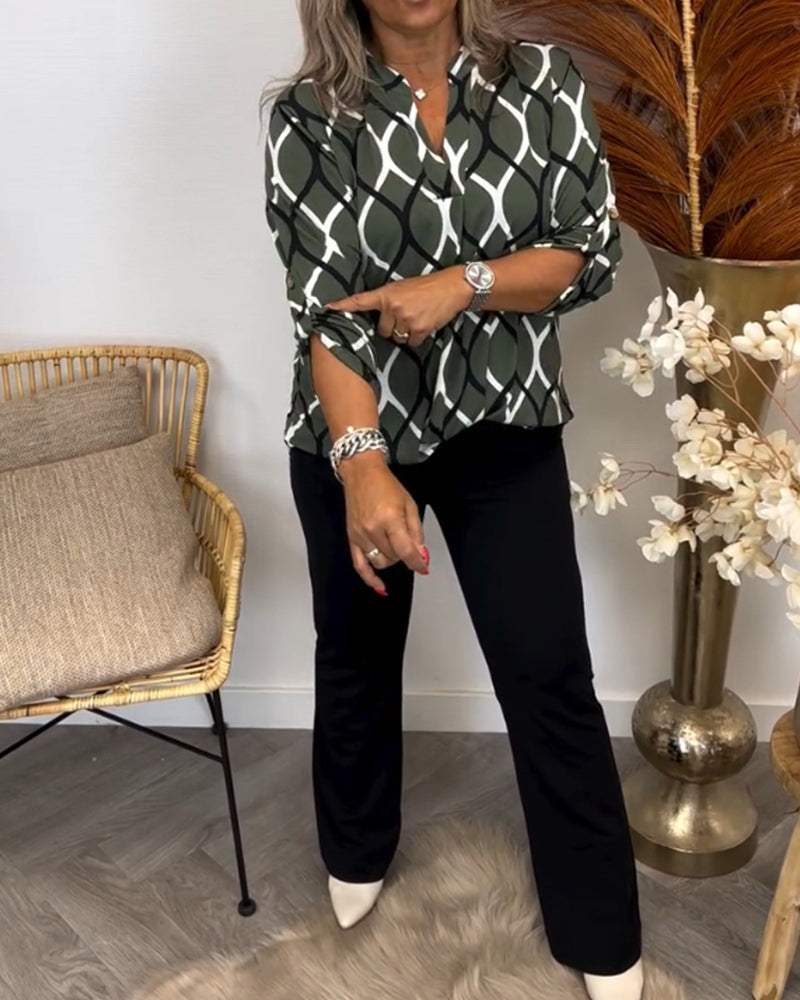 Savannah™ | Casual Long-Sleeved Blouse