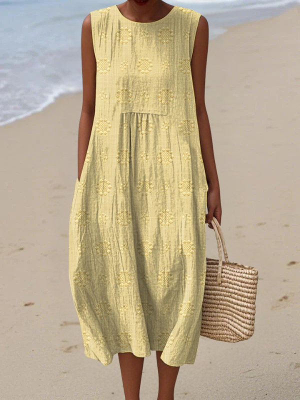Savannah™ | Rose Embroidered Midi Dress