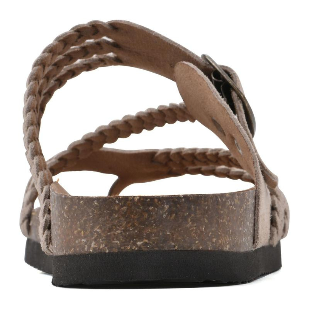 Chloe™ | Braided Cork Sandals
