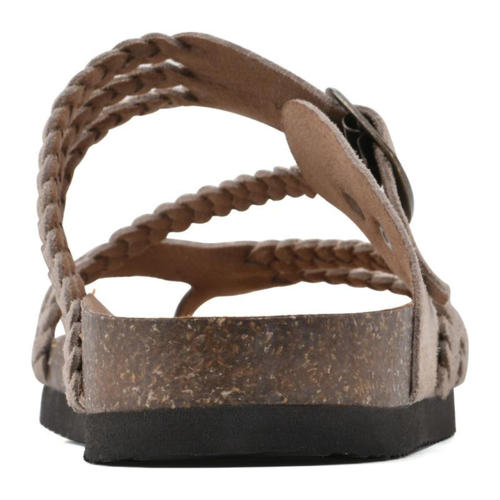 Chloe™ | Braided Cork Sandals