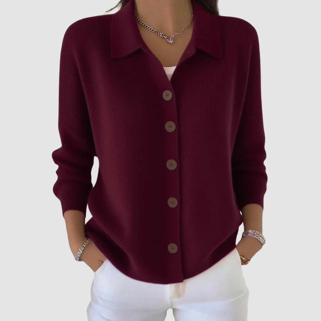 Bailey™ | Soft Button-Up Knit Cardigan
