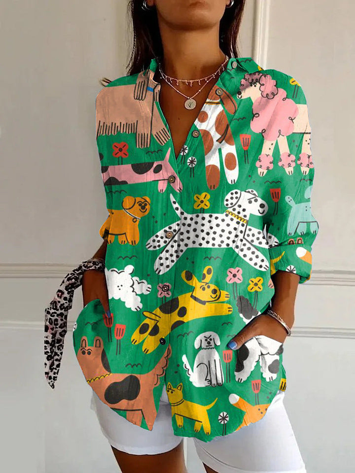 Natalie™ | MAËLI Cotton Blouse