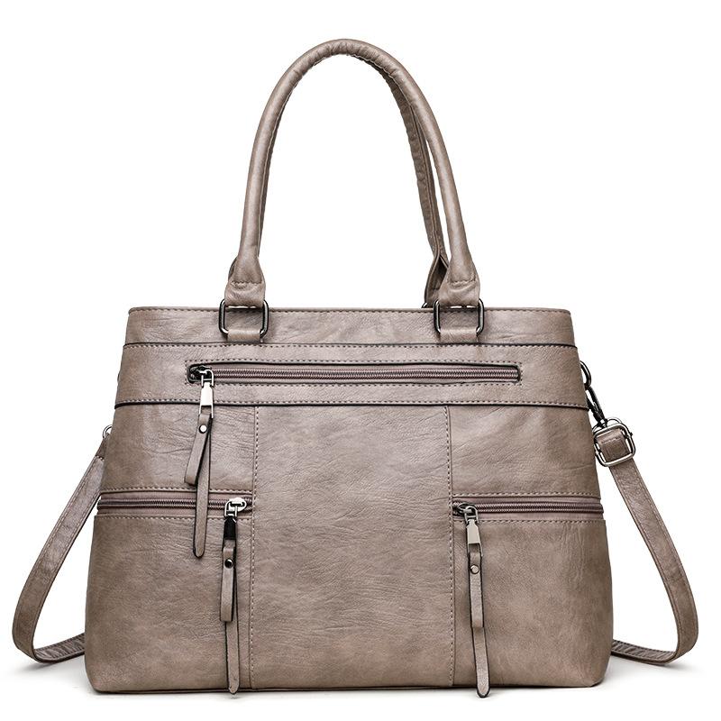 Evelyn™ | Leather Tote Bag