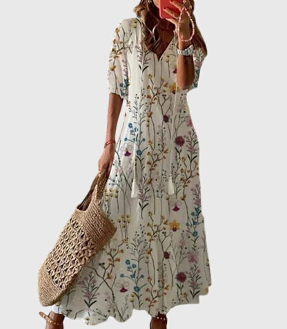 Addison™ | Boho Vintage Summer Dress