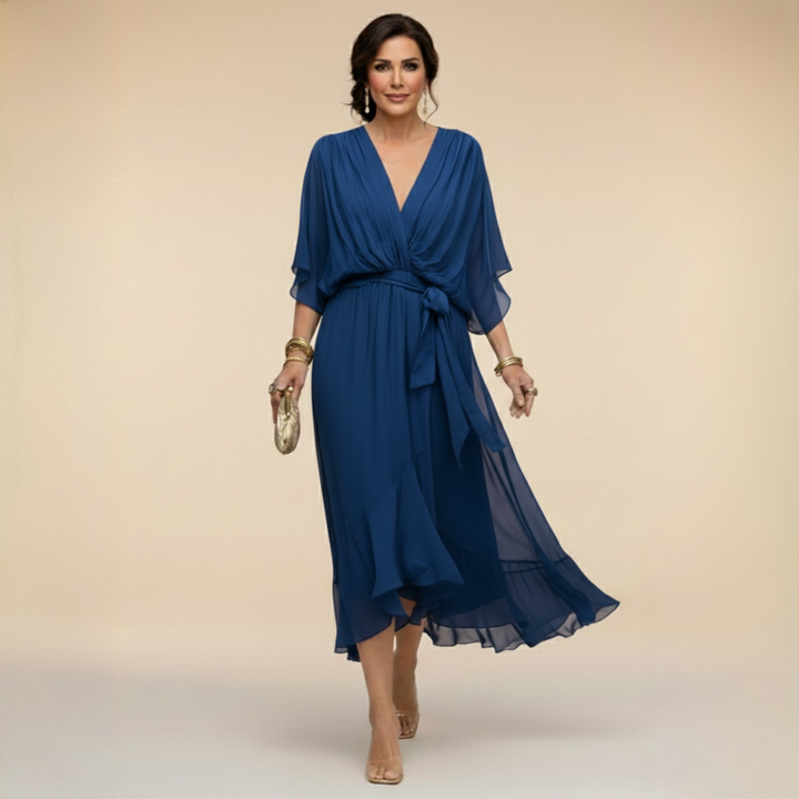 Violet™ | Elegant Chiffon Dress