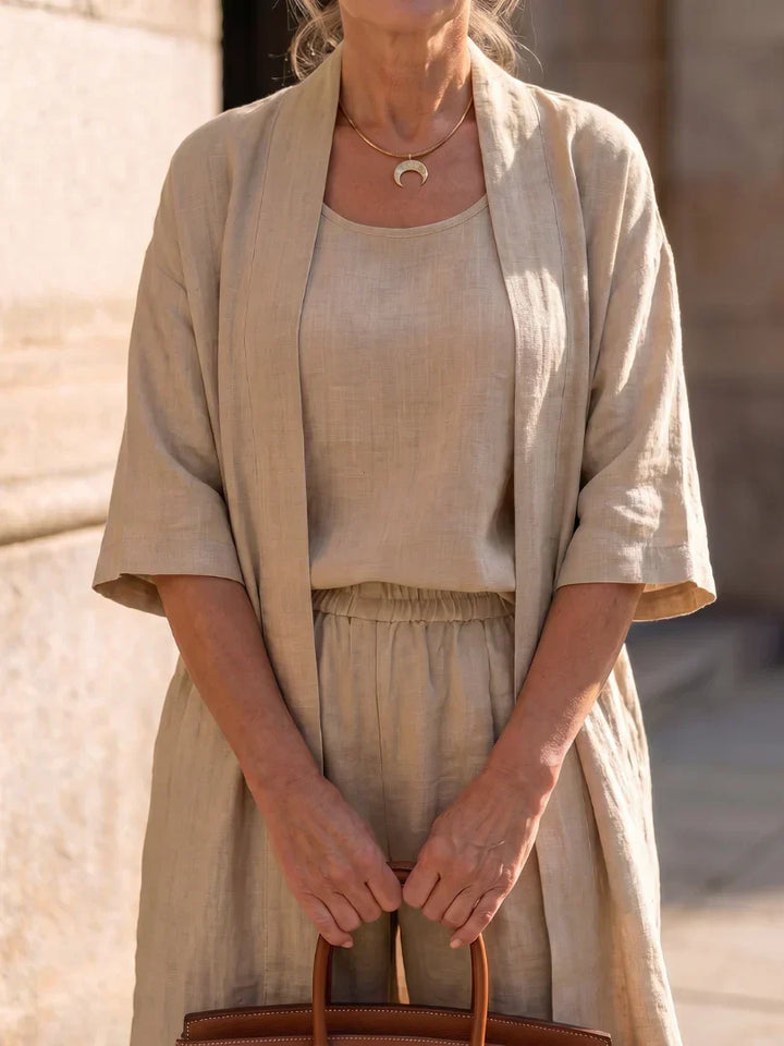 Leah™ | Lightweight Linen Set