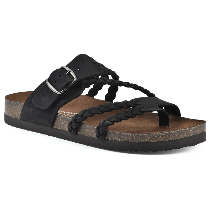 Chloe™ | Braided Cork Sandals