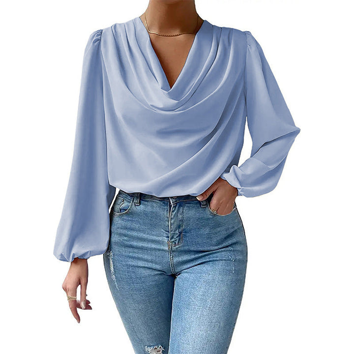 Alyssa™ | Leora Casual Pleated Blouse