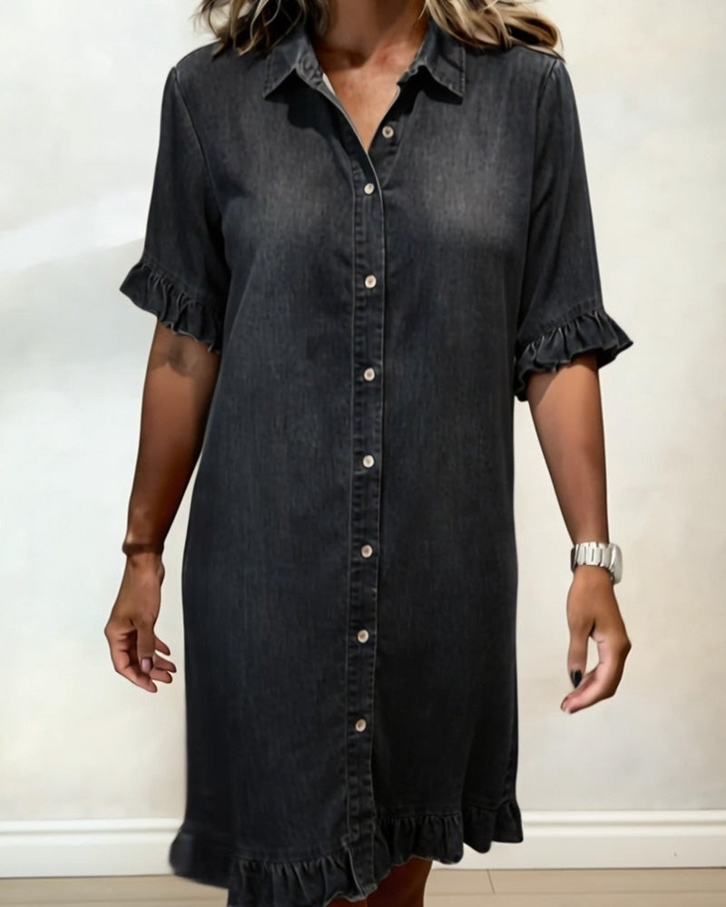 Luna™ | Comfortable Denim Dress