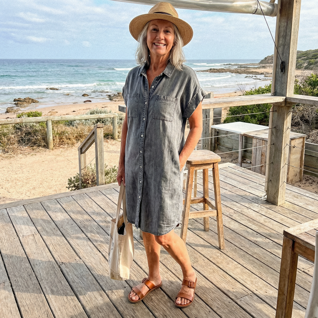 Grace™ | Kalira Everyday Denim Dress