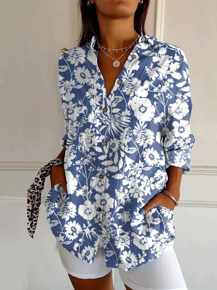 Natalie™ | MAËLI Cotton Blouse