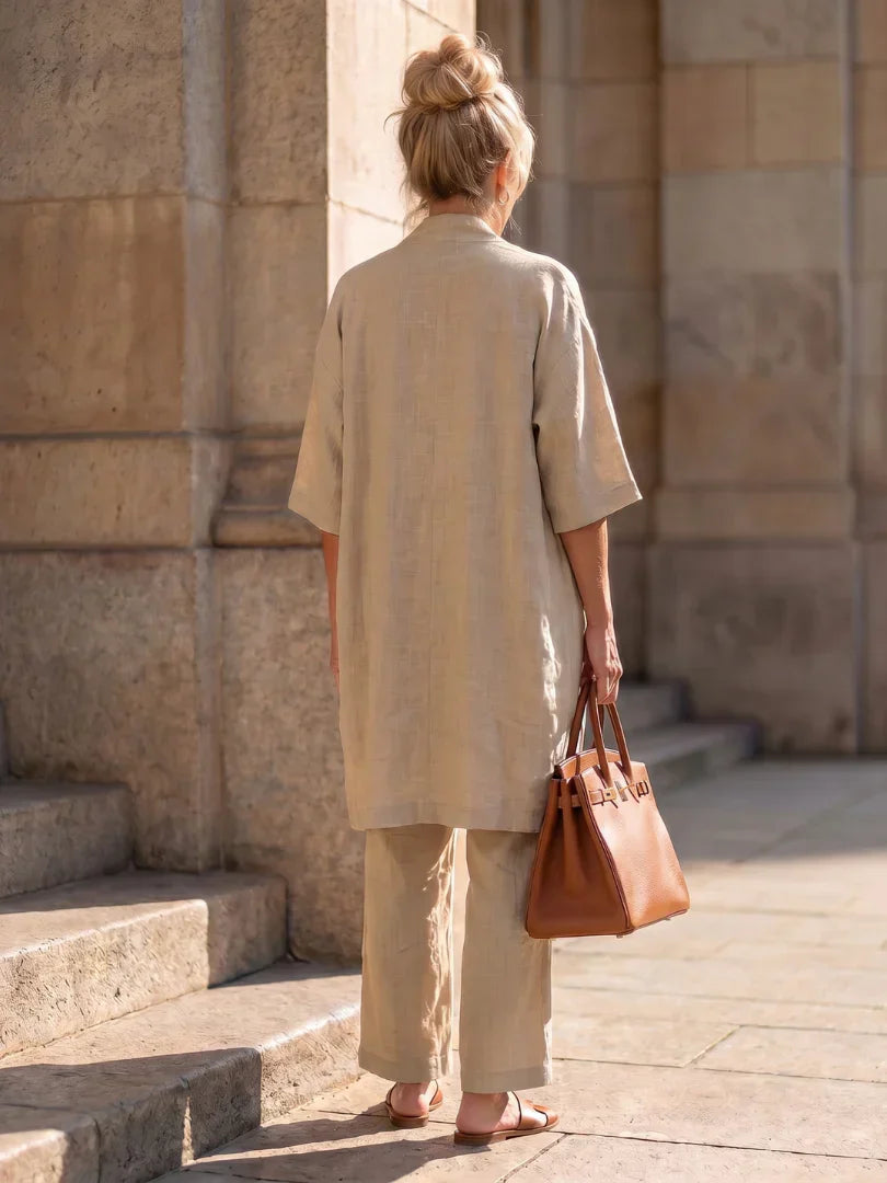 Leah™ | Lightweight Linen Set