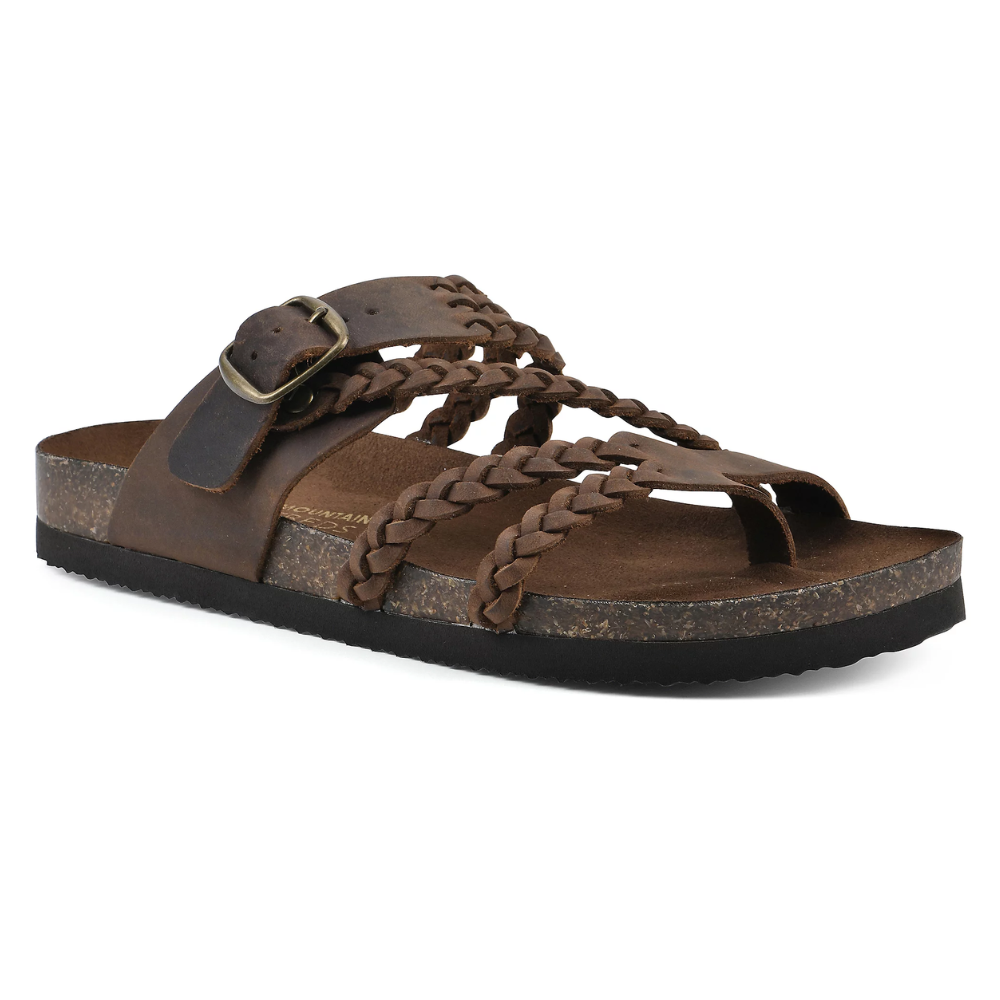 Chloe™ | Braided Cork Sandals