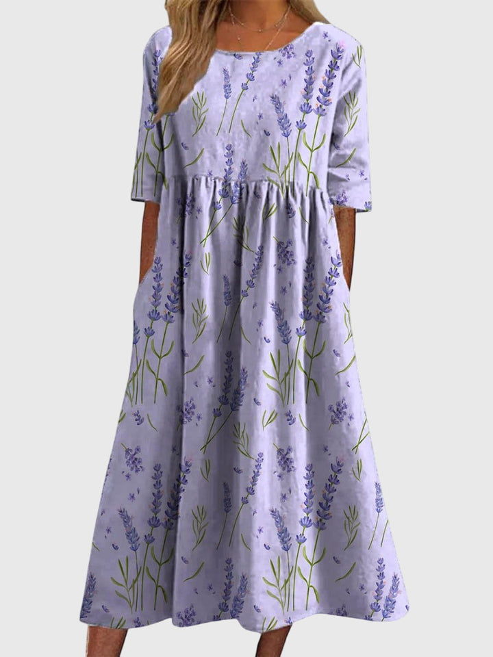 Brittany™ | Lynley Relaxed Midi Dress