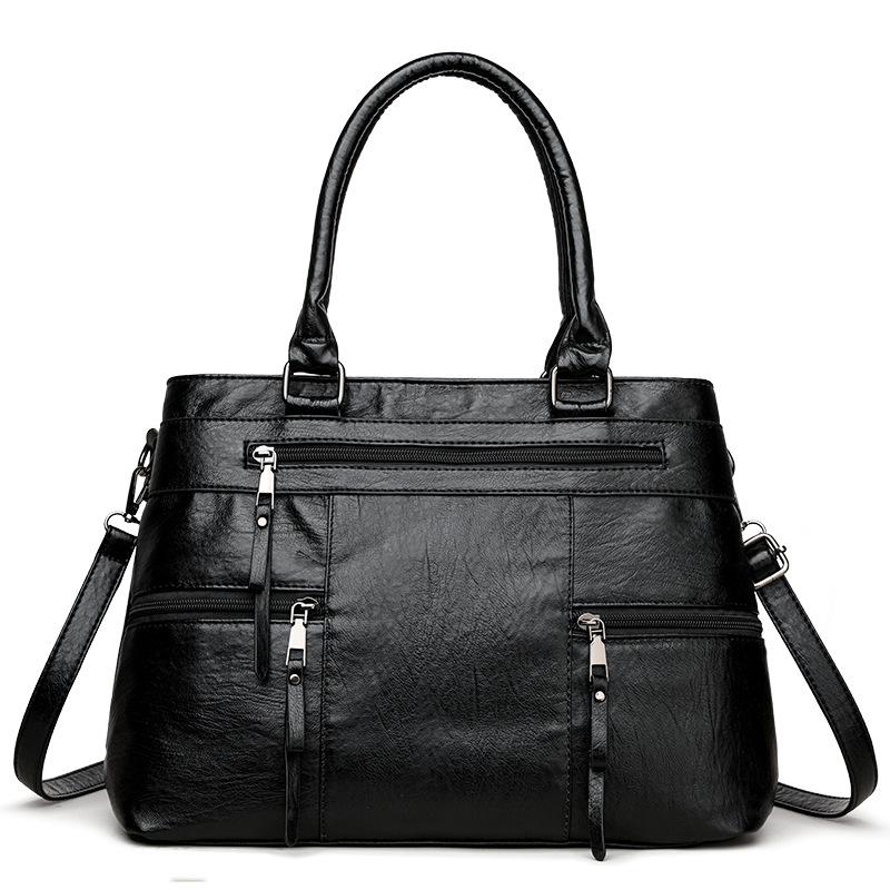Evelyn™ | Leather Tote Bag