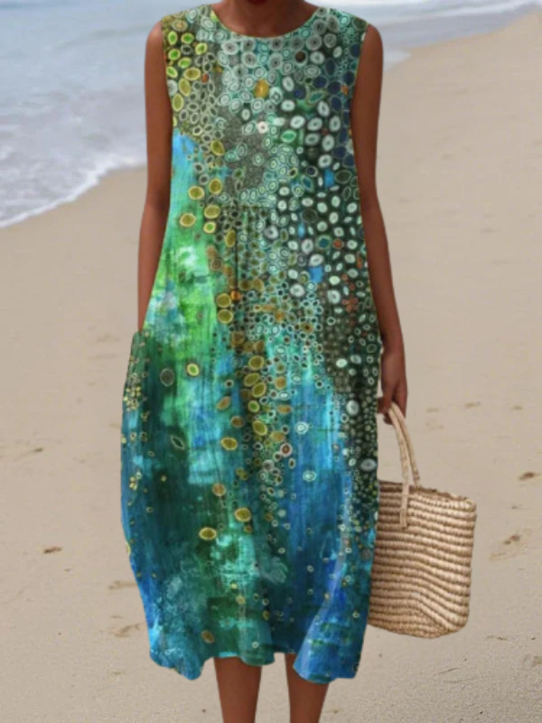Alyssa™ | Reef Midi Dress