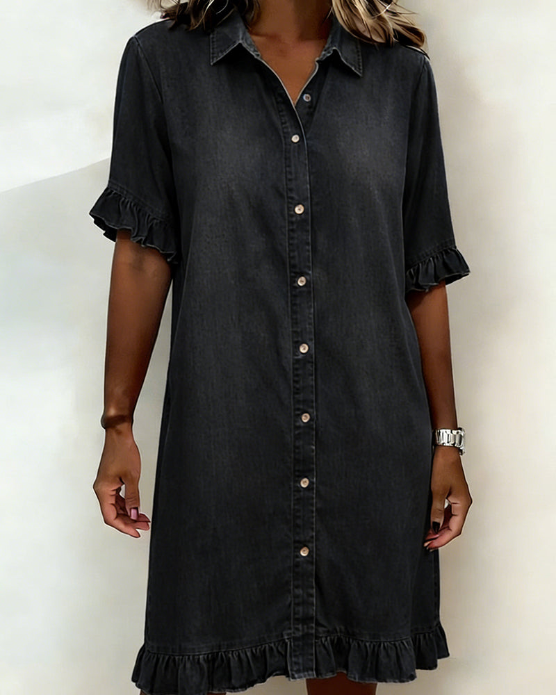 Luna™ | Comfortable Denim Dress
