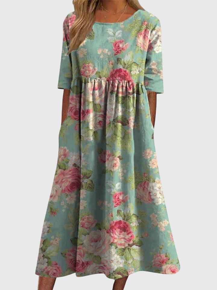 Brittany™ | Lynley Relaxed Midi Dress