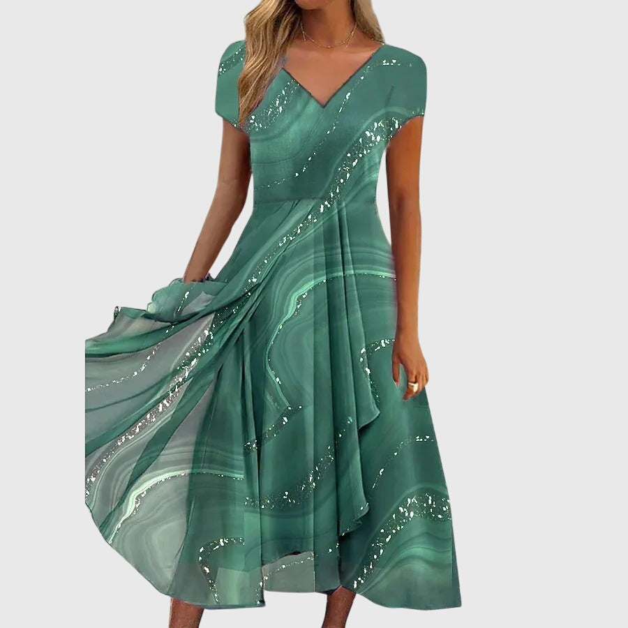 Marie™ | Aubrielle Flowing Midi Dress