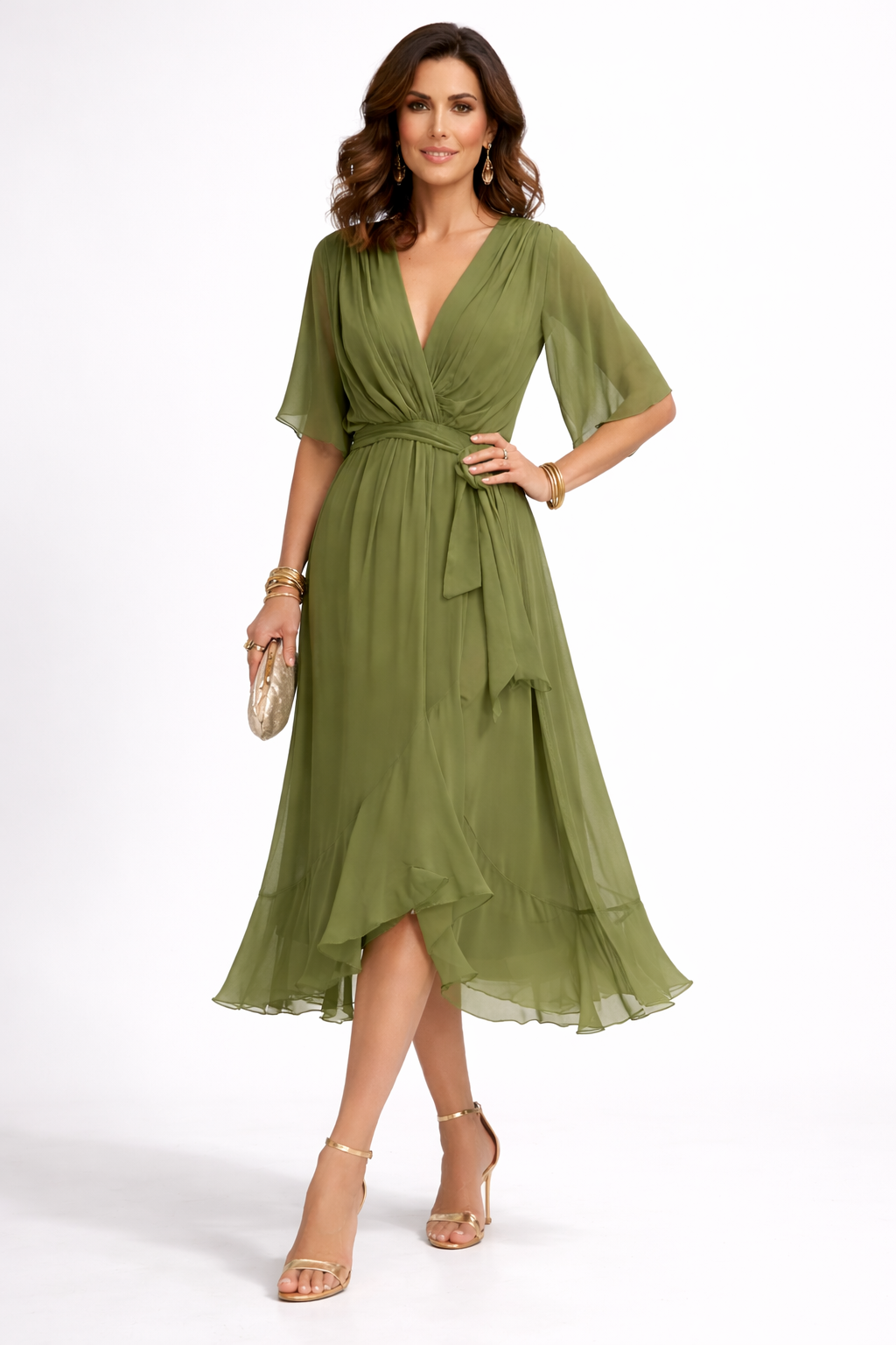 Violet™ | Elegant Chiffon Dress