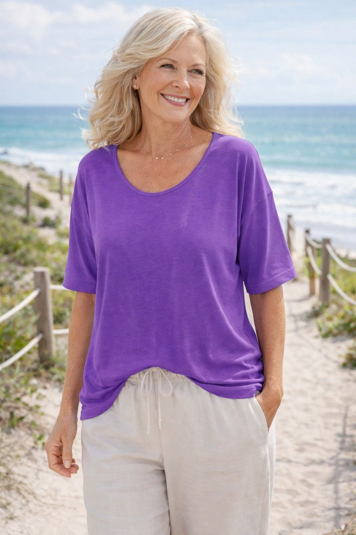 Madison™ | Bria Soft Cotton Everyday Top