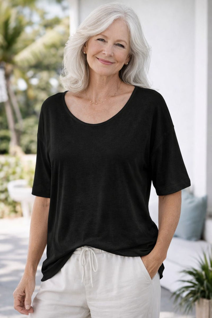 Madison™ | Bria Soft Cotton Everyday Top