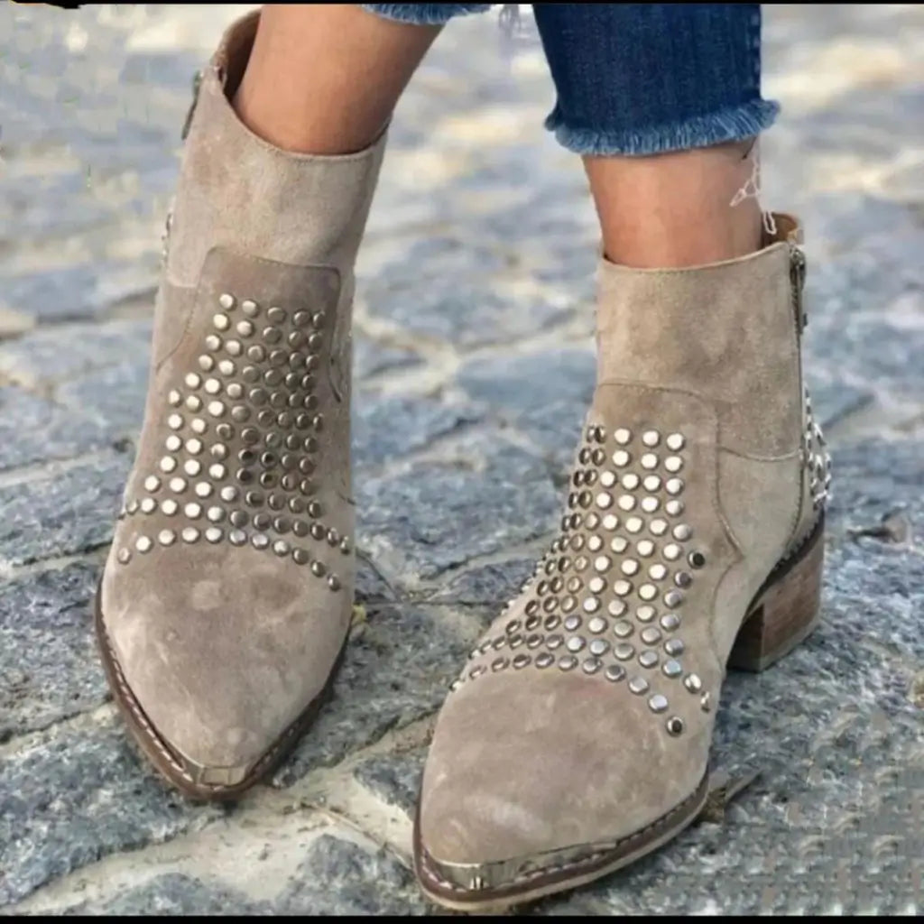 Emma™ | Studded Edge Boots