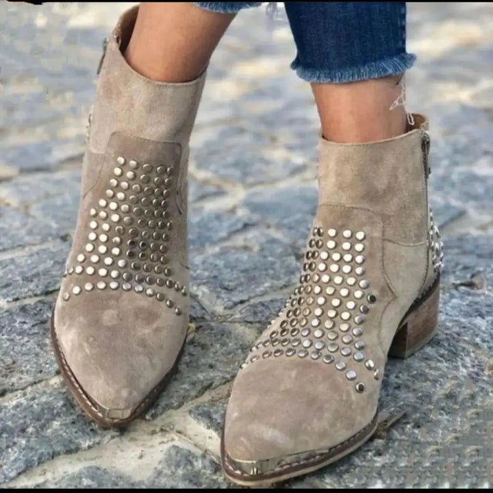 Emma™ | Studded Edge Boots