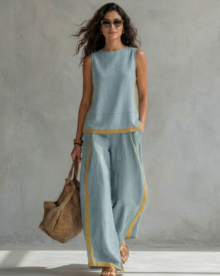 Abigail™ | Cotton Linen Elegance Set