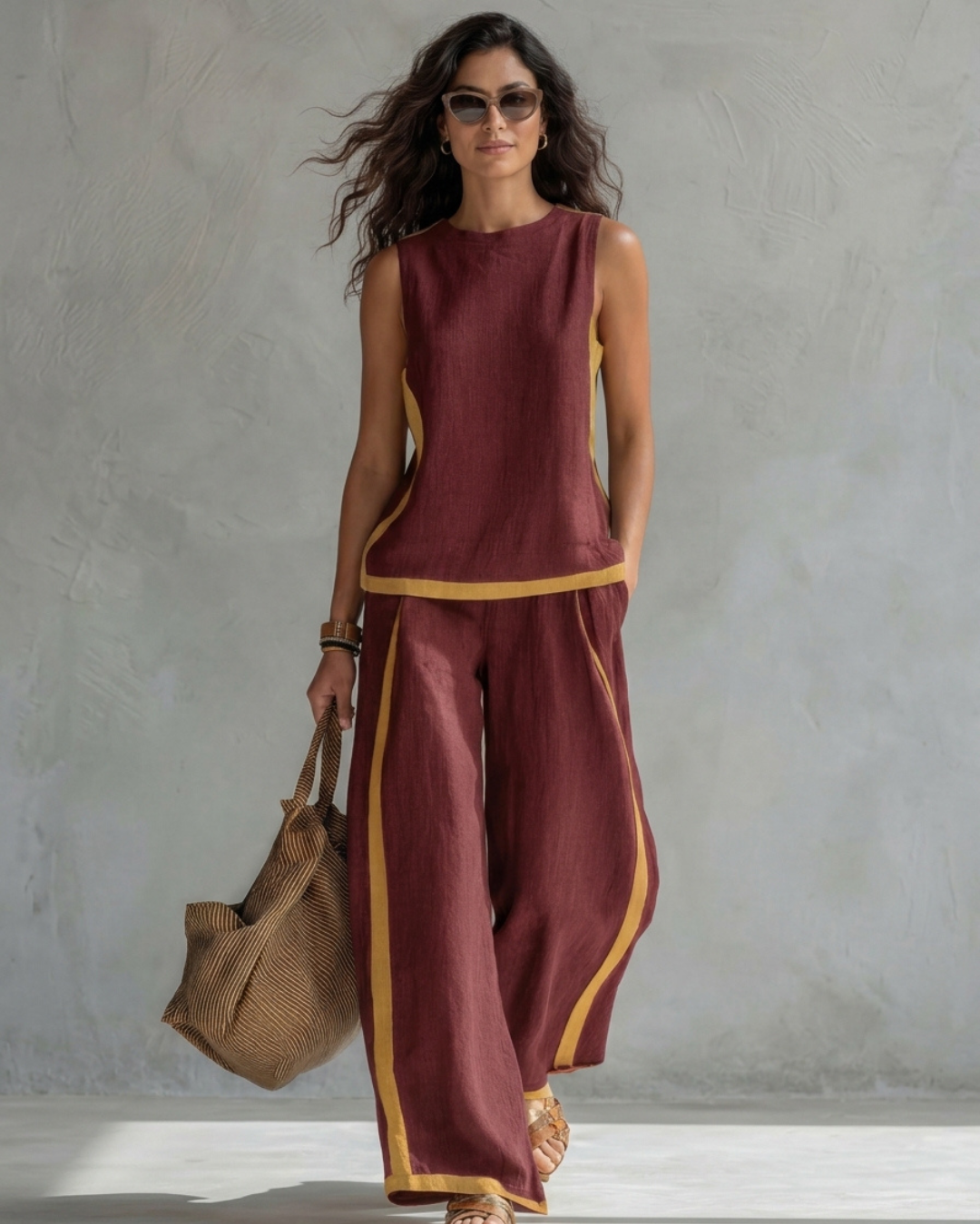 Abigail™ | Cotton Linen Elegance Set