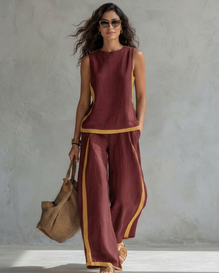 Abigail™ | Cotton Linen Elegance Set