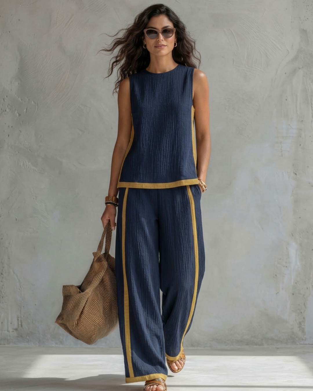 Abigail™ | Cotton Linen Elegance Set