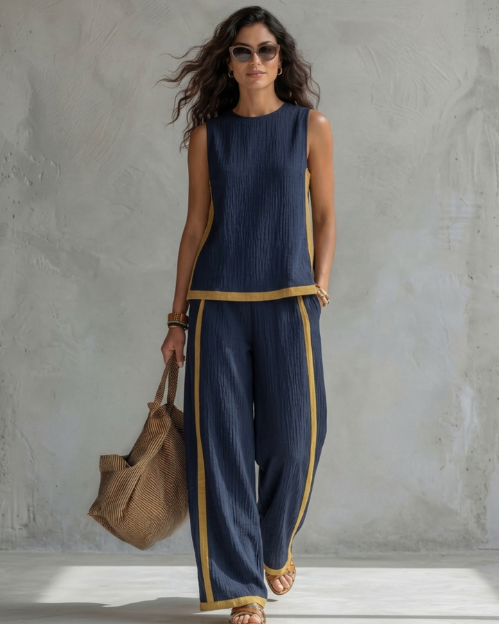 Abigail™ | Cotton Linen Elegance Set