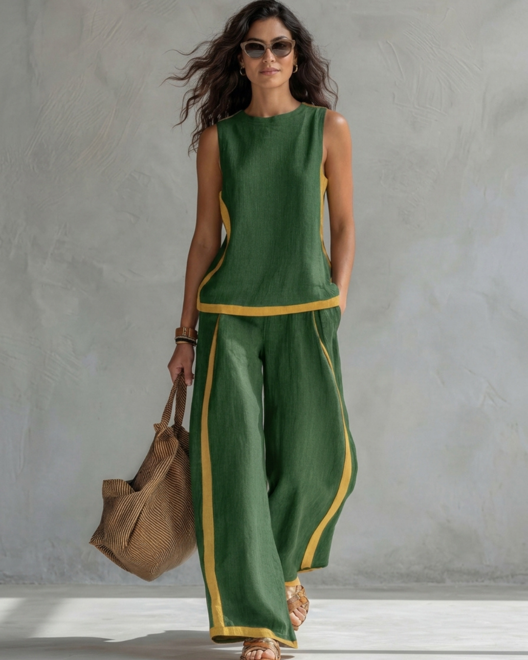 Abigail™ | Cotton Linen Elegance Set