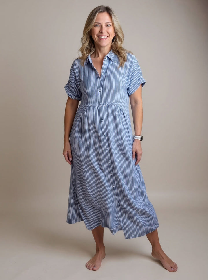 Lillian™ | Yonika Chic Striped Dress