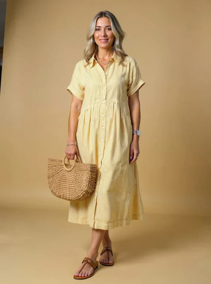 Lillian™ | Yonika Chic Striped Dress