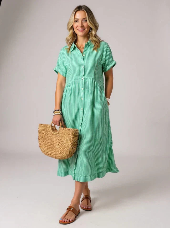 Lillian™ | Yonika Chic Striped Dress