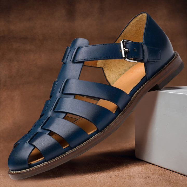 Charlotte™ | Leather Fisherman Sandals