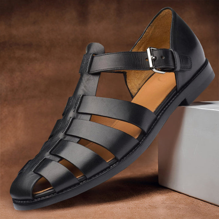 Charlotte™ | Leather Fisherman Sandals