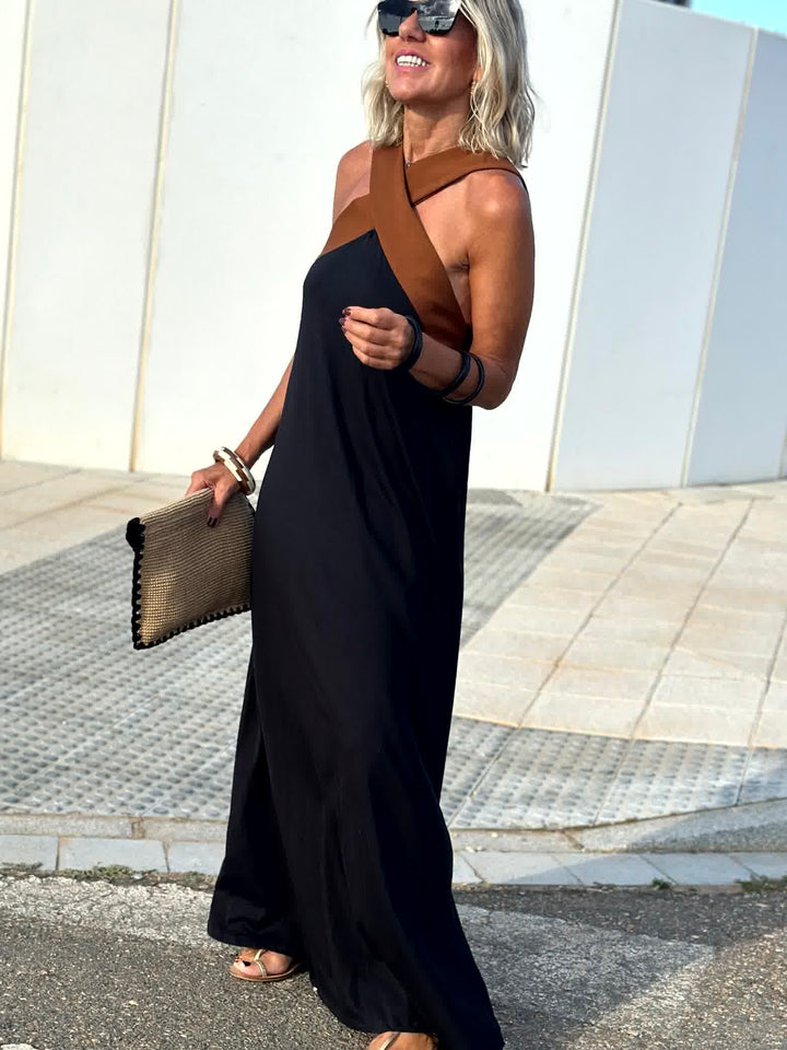 Maude™ | Keira Breathable Crossed Maxi Dress