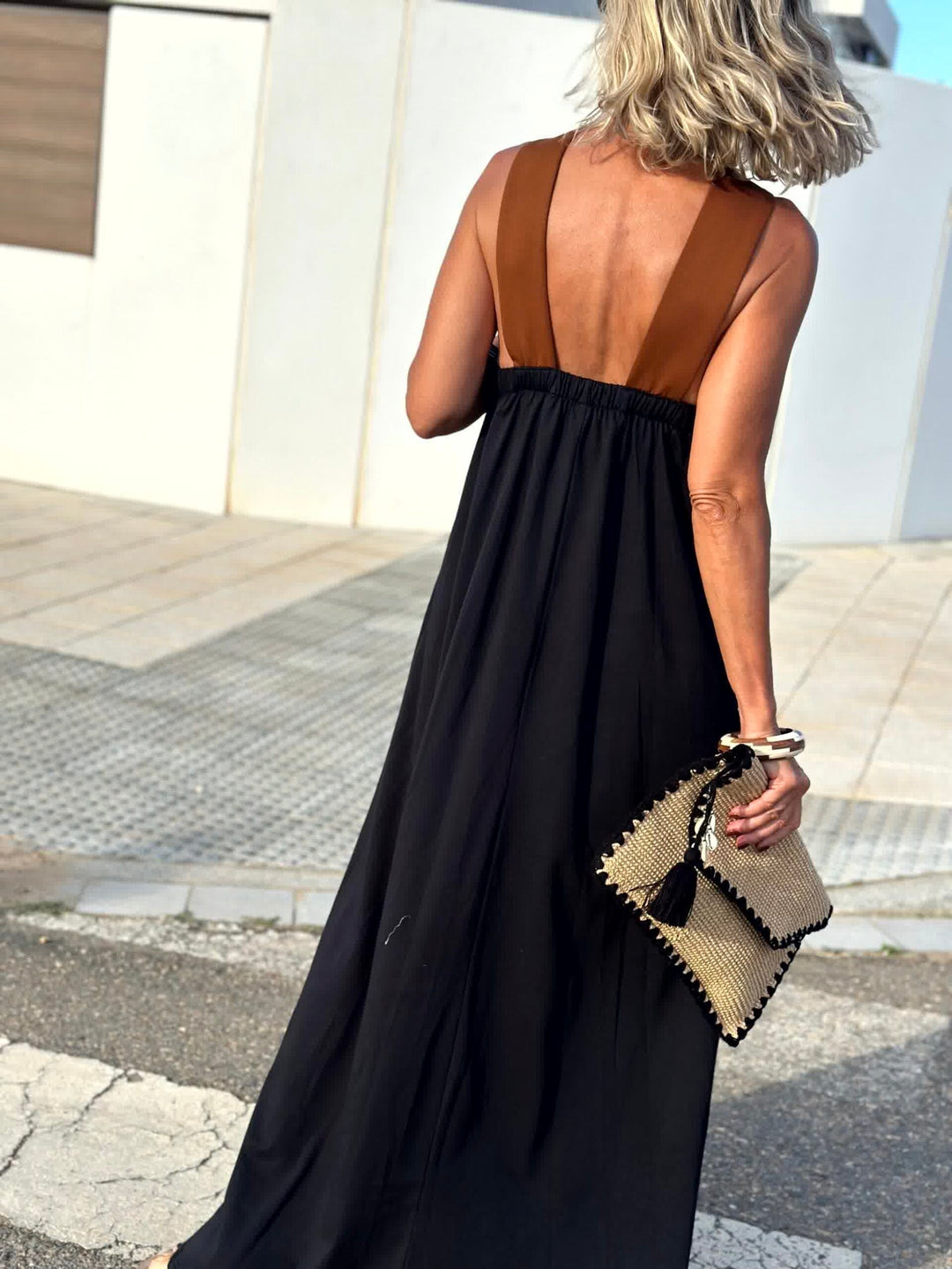 Maude™ | Keira Breathable Crossed Maxi Dress