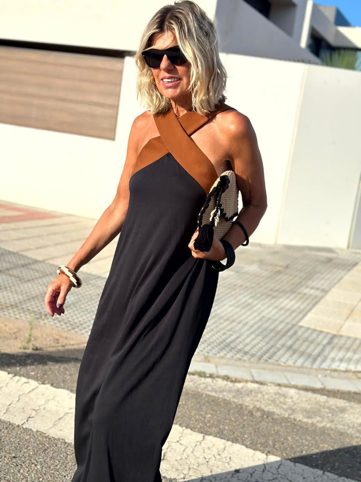 Maude™ | Keira Breathable Crossed Maxi Dress