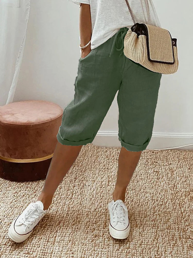 Makayla™ | Claire Cotton Shorts