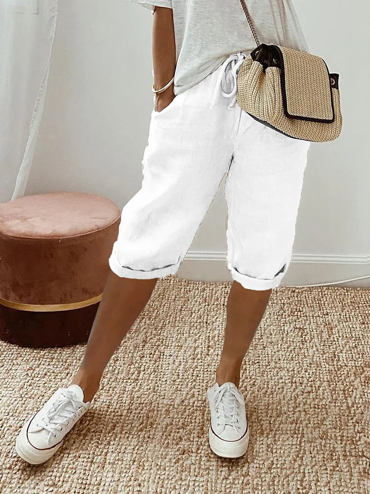 Makayla™ | Claire Cotton Shorts