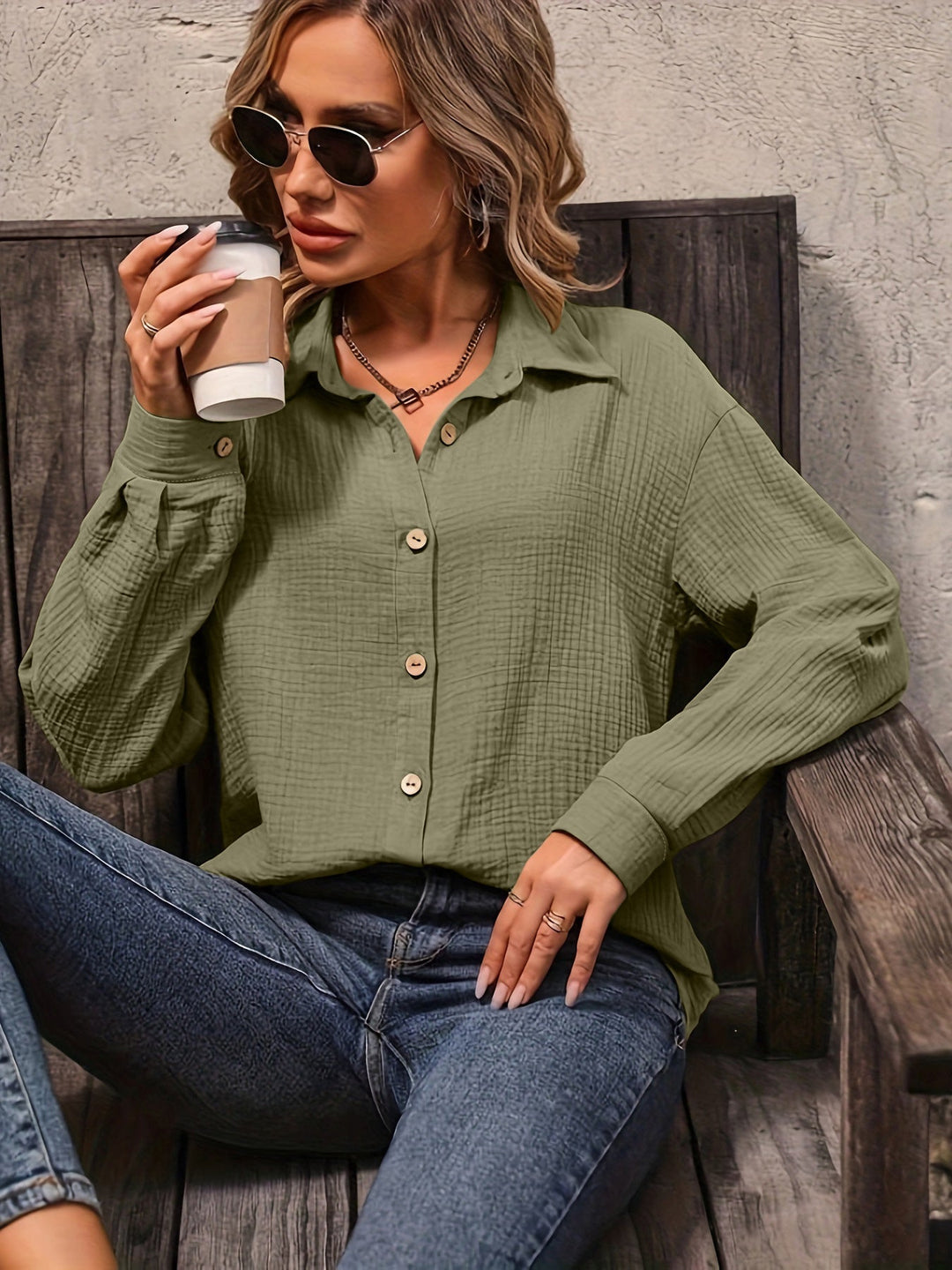 Amelia™ | NYRA Casual Blouse