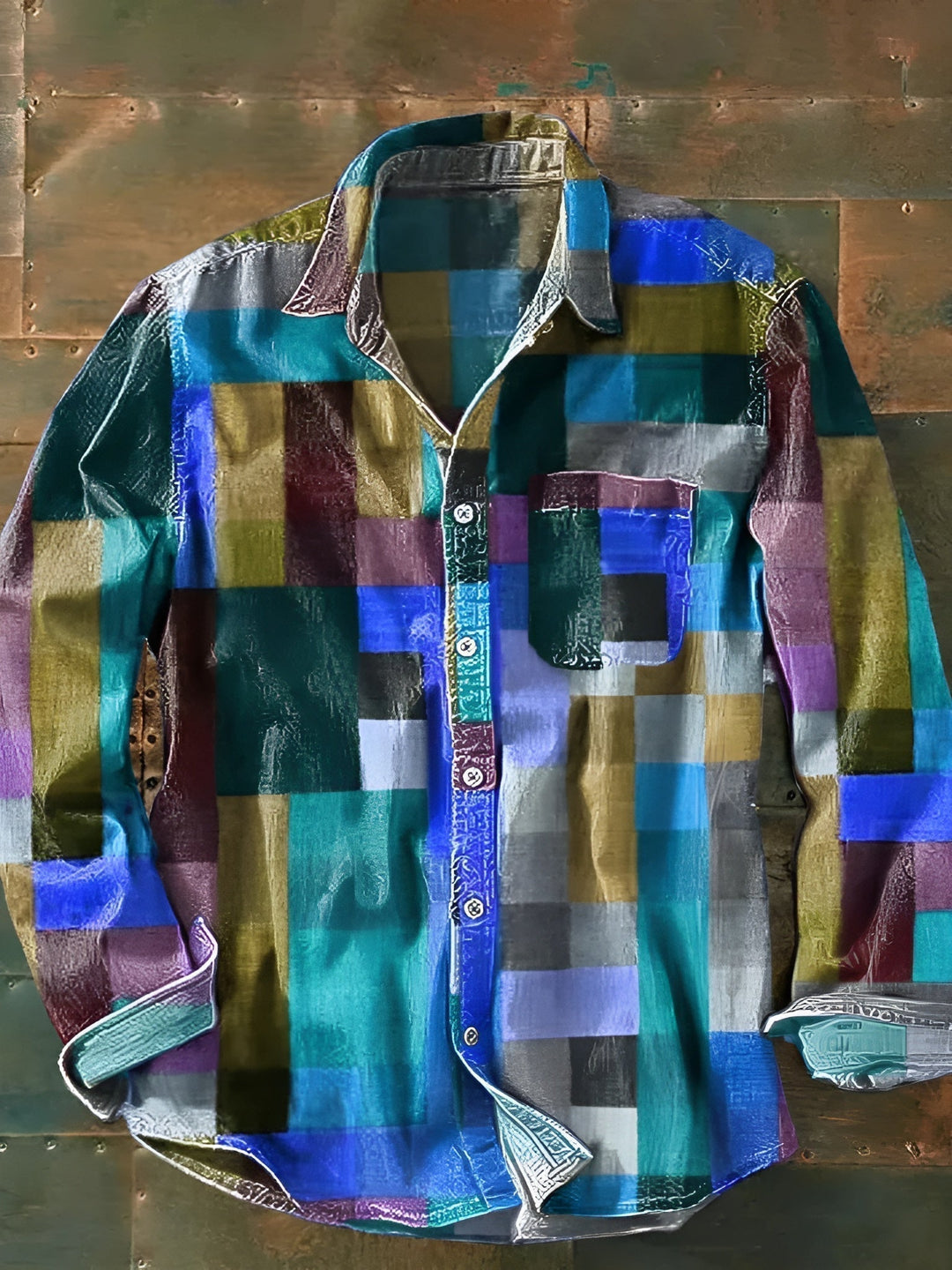 Aron™ | Patchwork Pocket Shirt