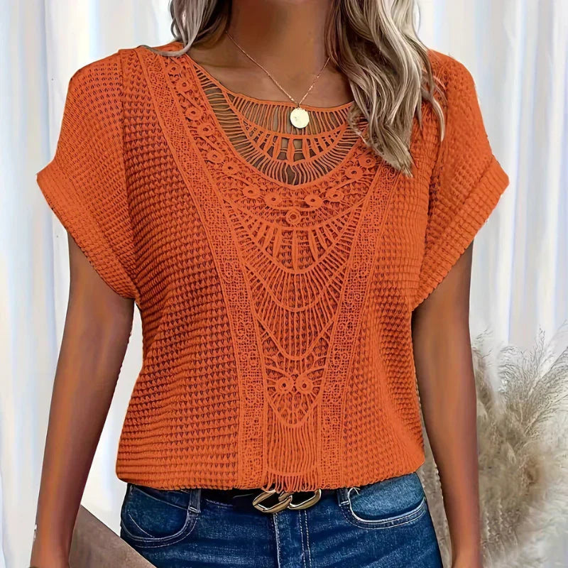 Audrey™ | Elegant Lace Blouse