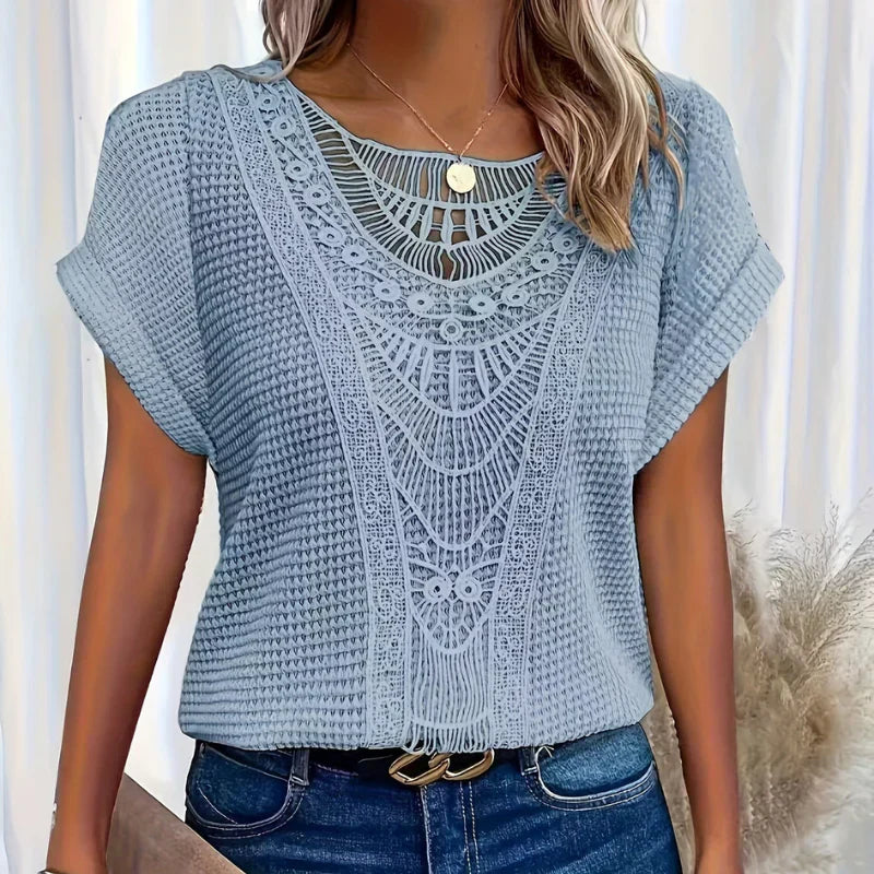 Audrey™ | Elegant Lace Blouse